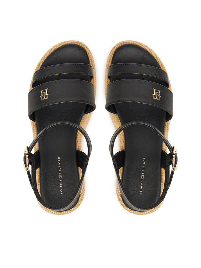 Tommy Hilfiger Espadrilky Tommy Hilfiger T3A2-33793-0326 S Černá