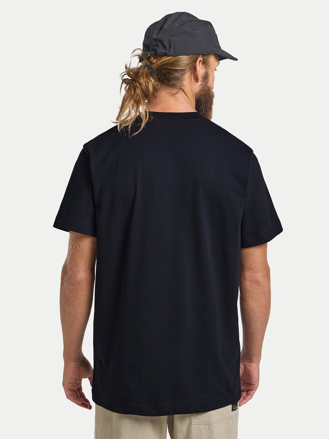Jack Wolfskin Jack Wolfskin Póló Brand T A64116 Sötétkék Regular Fit
