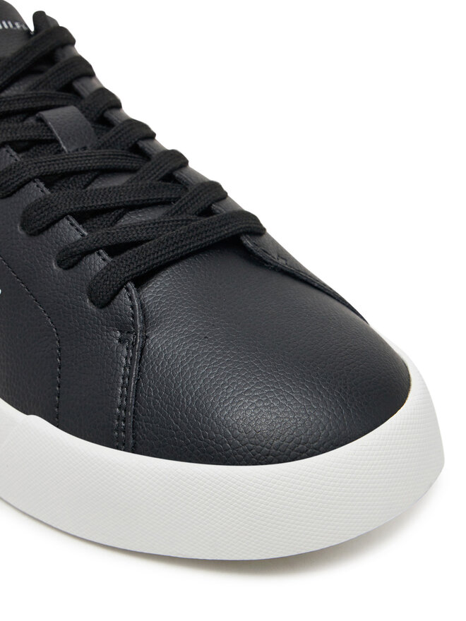 Tommy Hilfiger Αθλητικά Tommy Hilfiger Th Court Lth Detail Ess FM0FM05367 Μαύρο