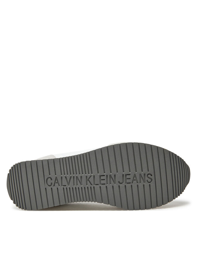 Calvin Klein Jeans Sneakersy Calvin Klein Jeans Retro Sock Runner Mg Wmm YM0YM01152 Biały