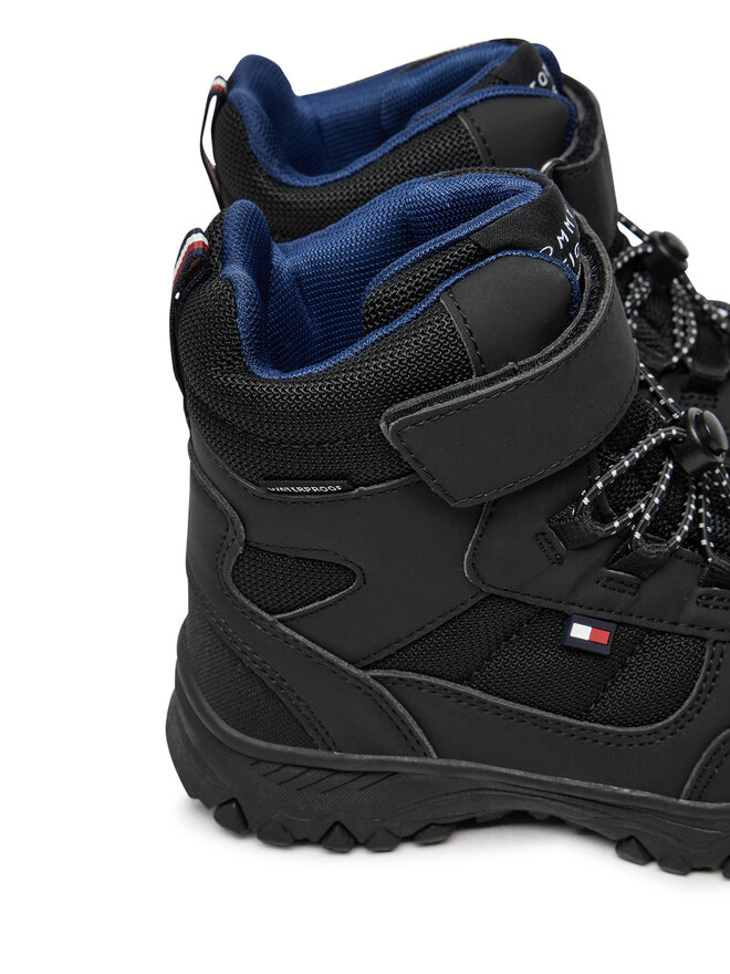 Tommy Hilfiger Μπότες Χιονιού Tommy Hilfiger Fur Boot T1X5-33710-1492 S Μαύρο