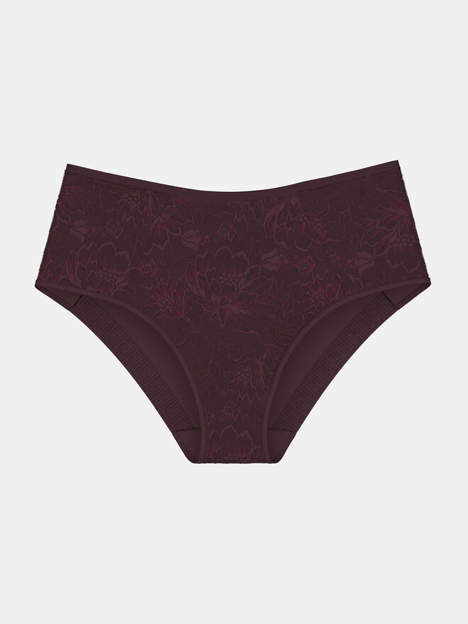 Triumph Triumph Klasszikus magas derekú alsó Amourette Charm 10216997 Bordó