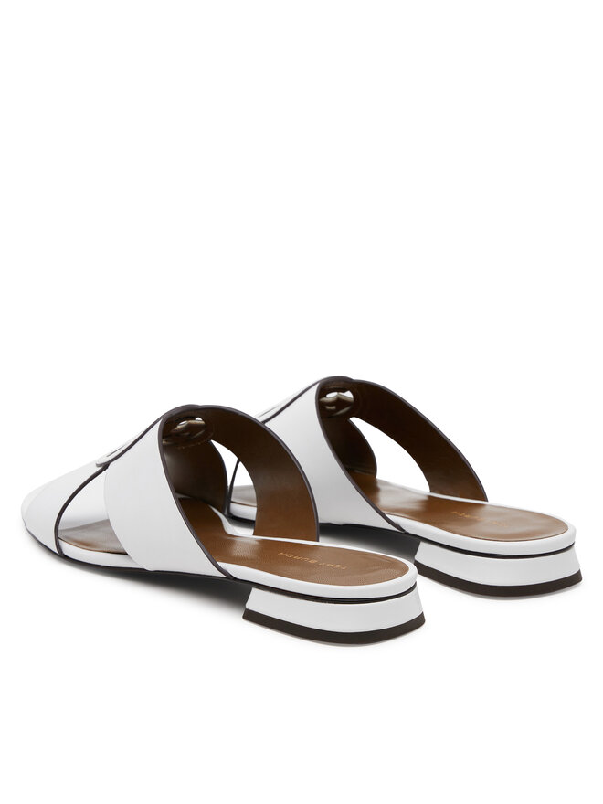 Tory Burch Чехли Tory Burch Miller 163039 Бял