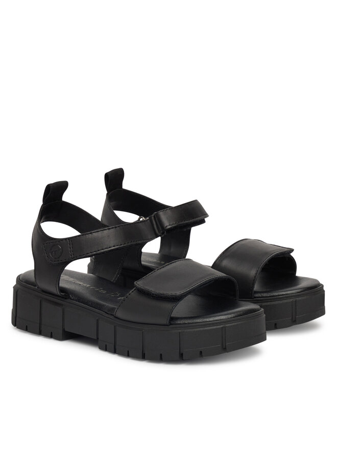 Tamaris Sandały Tamaris 1-28209-44 Czarny