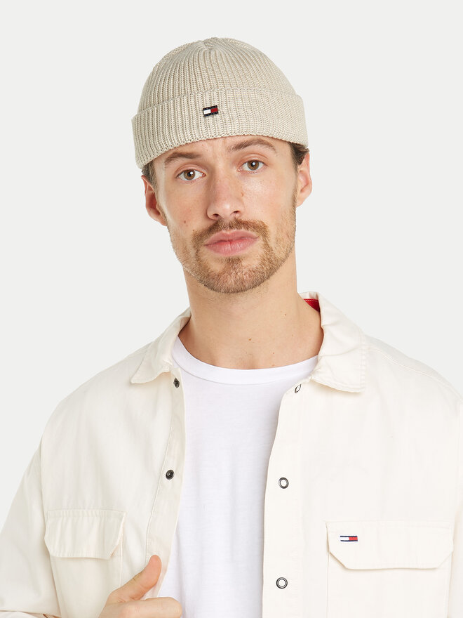 Tommy Jeans Czapka Tommy Jeans AM0AM12635 Beżowy
