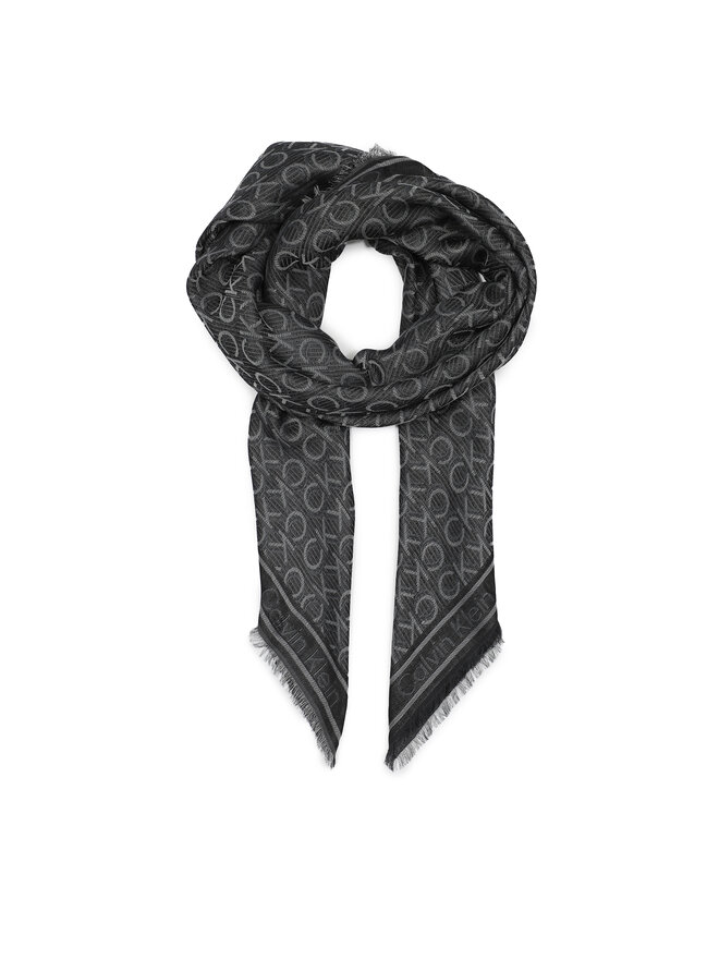 Calvin Klein Foulard Calvin Klein Monogram K60K608779 Nero