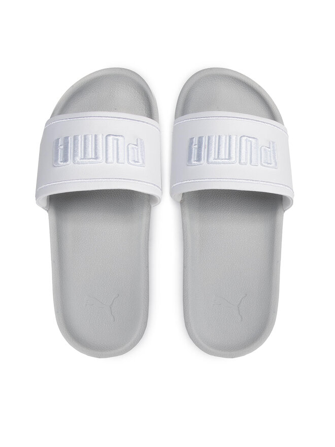 Pantoletten Puma Platform Slide 384201 02 WeiB eschuhe