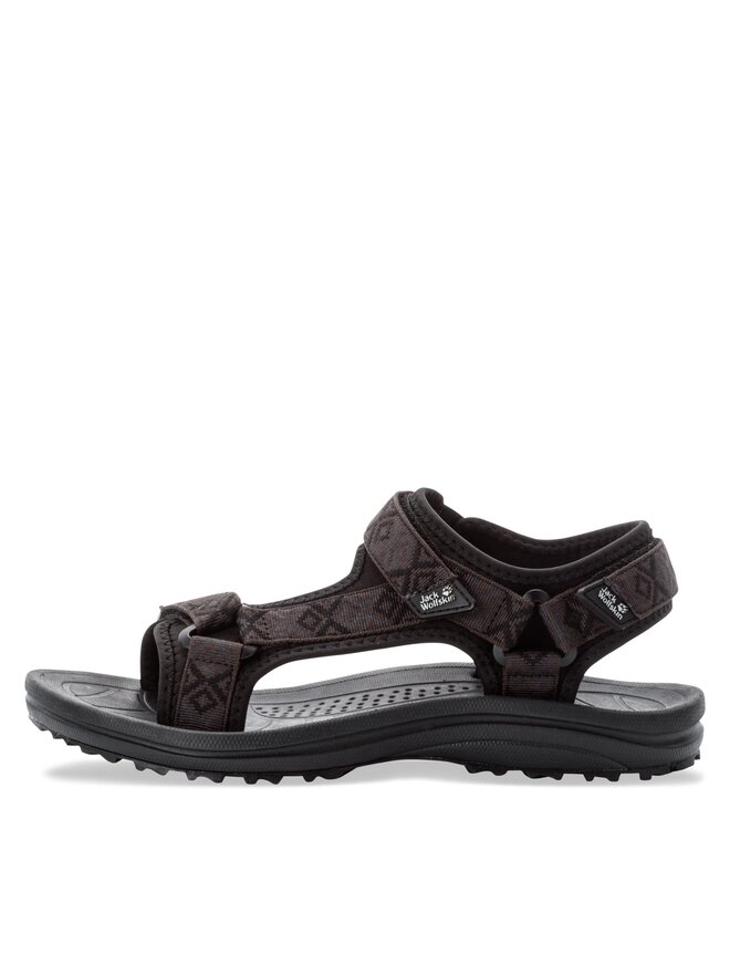 Jack Wolfskin Sandały Jack Wolfskin Wave Breaker 4050291 Czarny