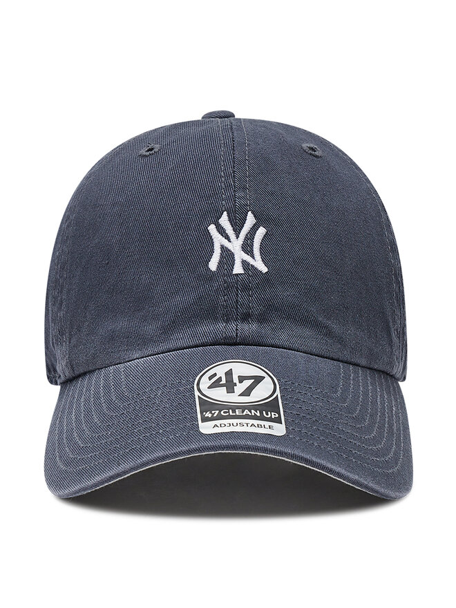 47 Brand Kšiltovka 47 Brand New York Yankees Vintage Navy Base Runner B-BSRNR17GWS-VN Tmavomodrá