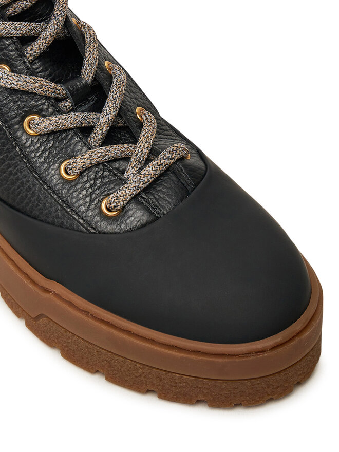 Pollini Polokozačky Pollini SA21274G0LTH400A Černá