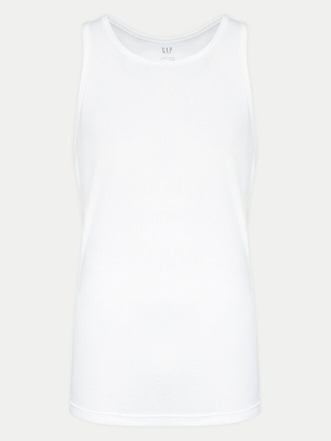 Gap Gap 3er-Set Tank-Tops 483958-00 Weiß Regular Fit