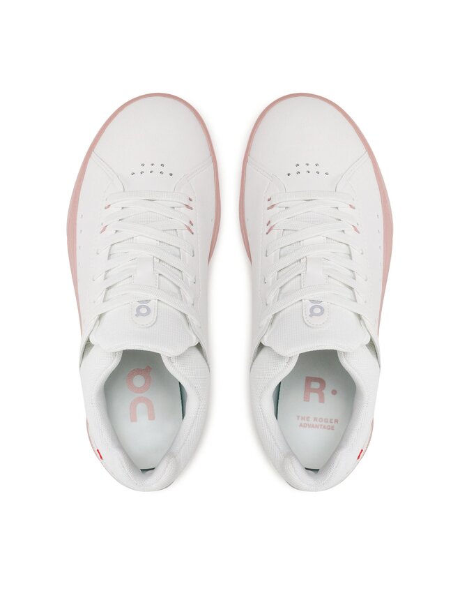 On Sneakersy On The Roger Advantage 48.98339 Bílá