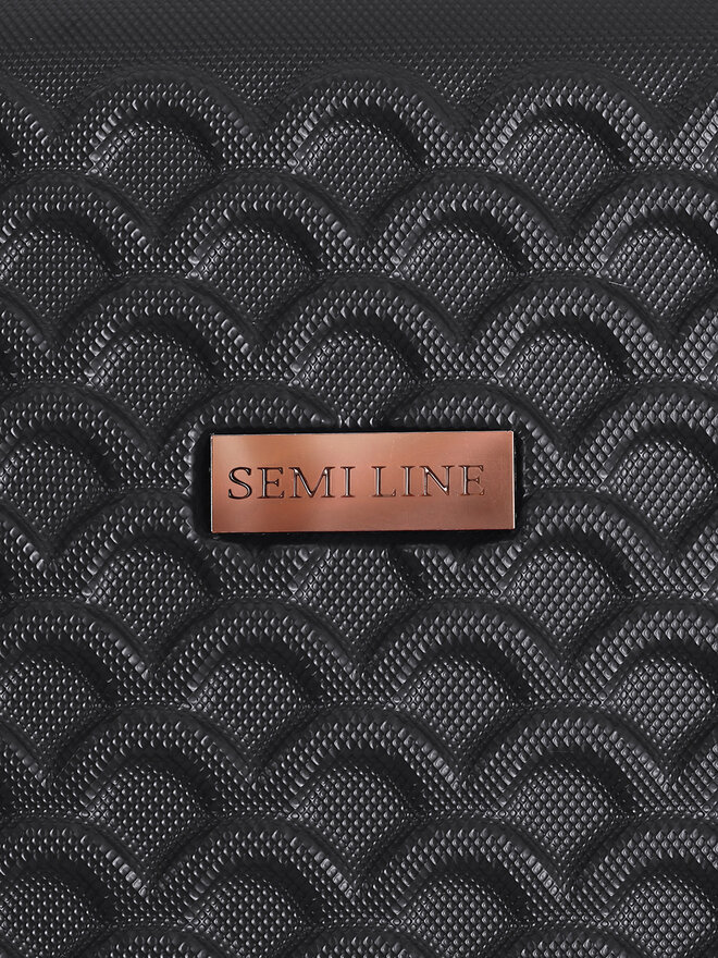 Semi Line Střední kufr Semi Line T5718-2 Černá