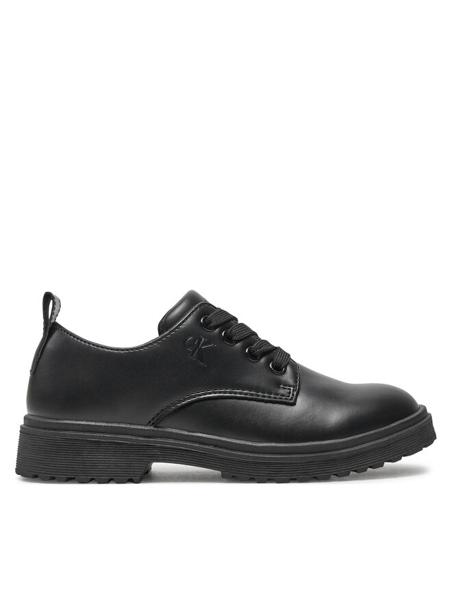 Calvin Klein Jeans Półbuty Calvin Klein Jeans Low Cut Lace-Up 3X4-81091-0326 M Czarny