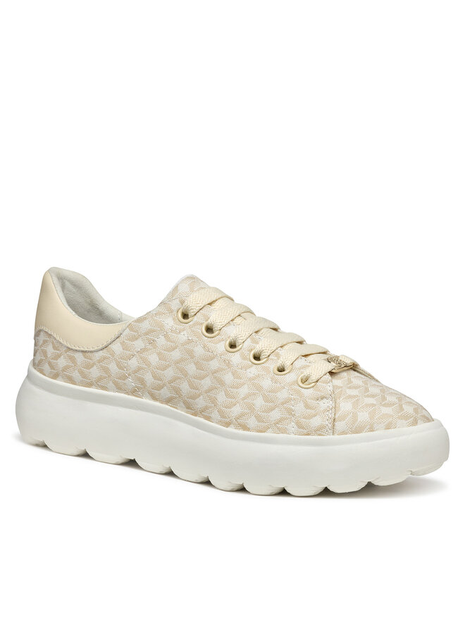 Geox Zapatillas Geox D Spherica Ec4.1 D55TCD 0DSBC C1122 Beis