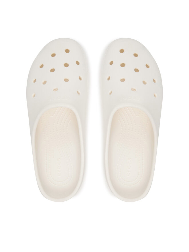 Crocs Şlapi Crocs Classic Low Profile Clog 211139 Alb