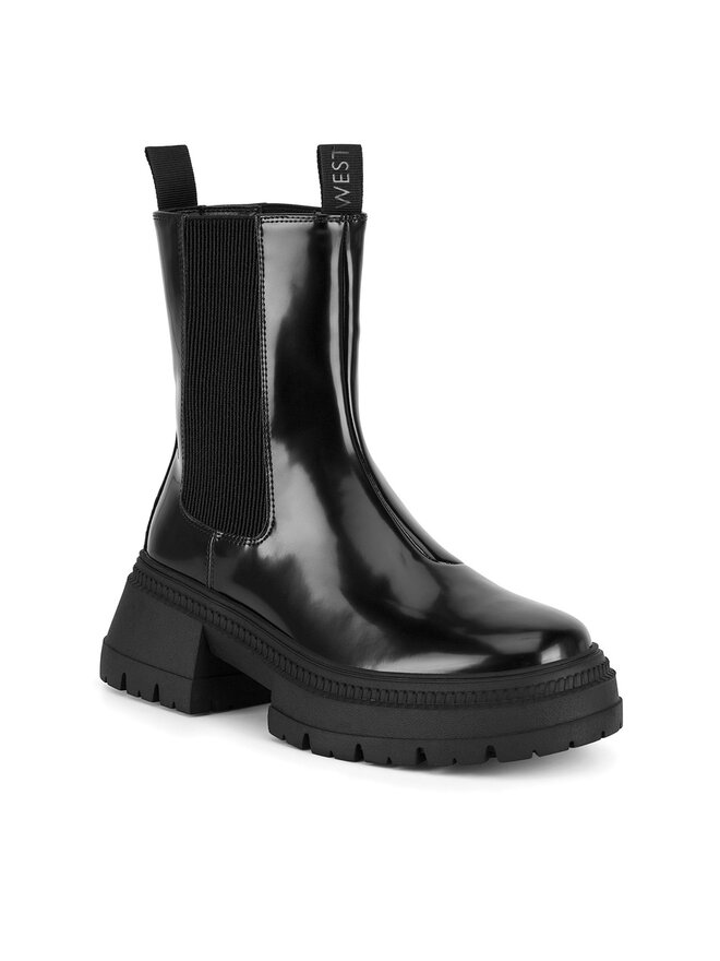 Nine West Μποτάκια με λάστιχο Nine West WFA3033-8 Μαύρο