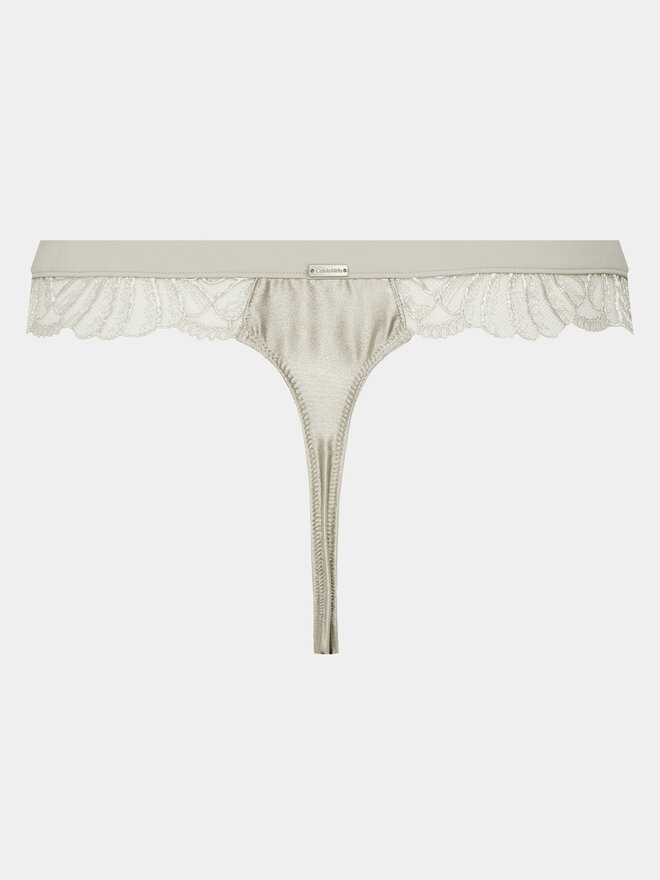 Calvin Klein Underwear Calvin Klein Underwear Стрінги 000QF7759E Зелений