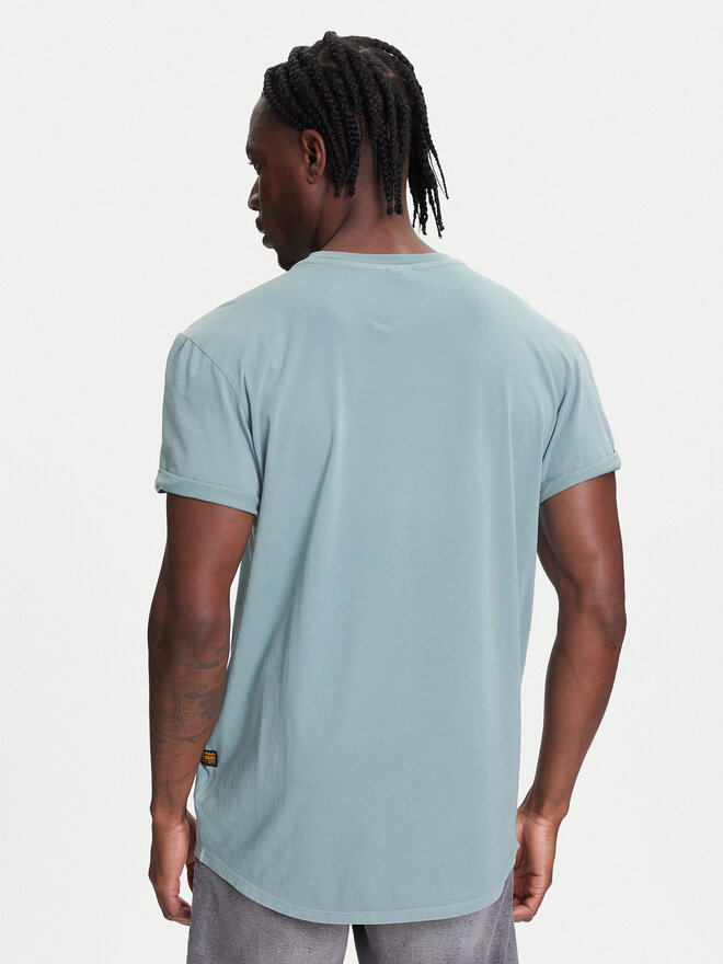 G-Star Raw G-Star Raw Marškinėliai Lash D16396-2653 Mėlyna Regular Fit