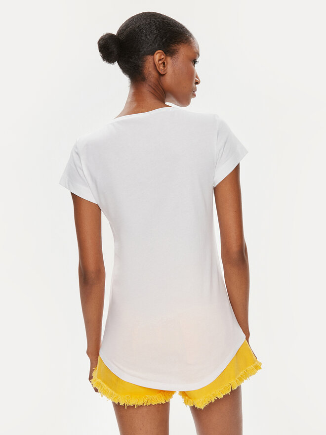 Sisley Sisley T-Shirt 3I1XL100Y Weiß Slim Fit