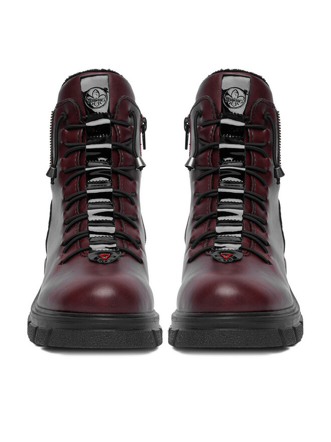 Rieker Schnürschuhe Rieker CEO-Z9152-35 Dunkelrot