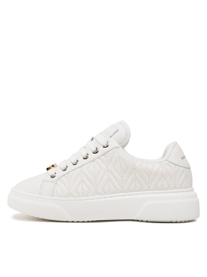 Elisabetta Franchi Снікерcи Elisabetta Franchi SA-58G-36E2-C350 Білий