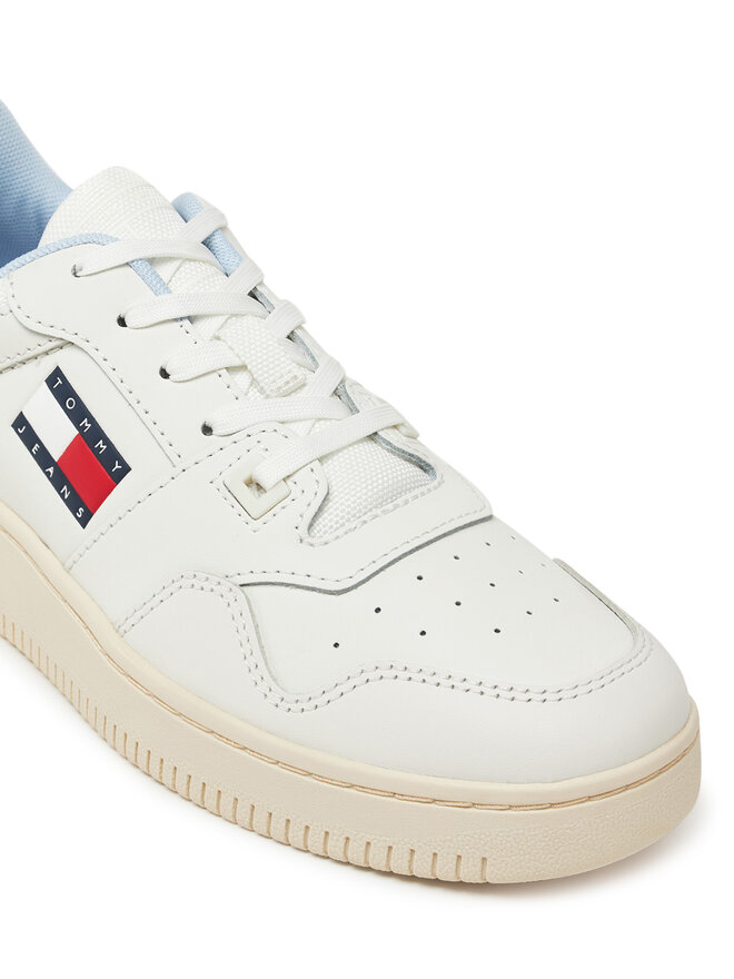 Tommy Jeans Sneakersy Tommy Jeans Tjw Retro Basket Ess EN0EN02505 Modrá