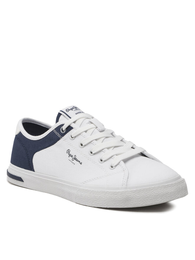 Pepe Jeans Tenisky Pepe Jeans Kenton Road M PMS30910 Bílá