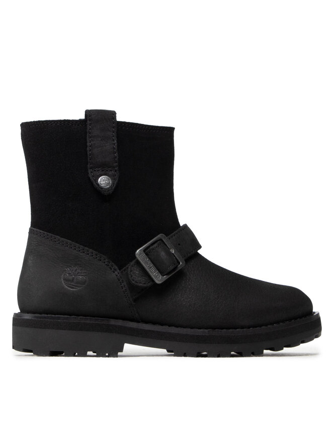 Timberland Kozačky Timberland Courma Kid Wl.Biker Bt TB0A2H67015 Černá