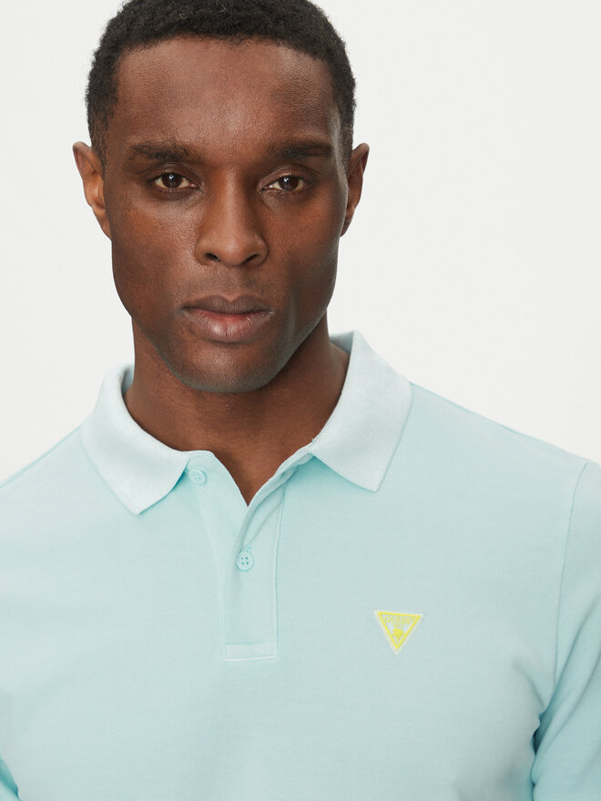 Guess Guess Polo F5GP00 K9WF1 Plava Regular Fit