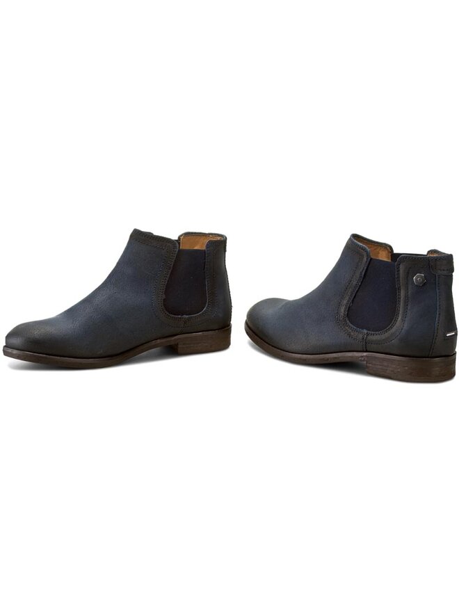 Tommy Hilfiger Klassische Stiefeletten Tommy Hilfiger DENIM David 3B EM56821732 Dunkelblau