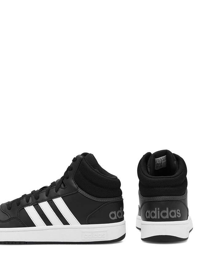 adidas Sneakers adidas Hoops 3.0 Mid GW3020 Schwarz