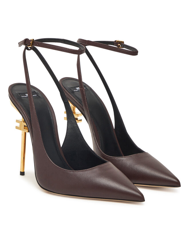 Elisabetta Franchi Σανδάλια Elisabetta Franchi SA-26B-51E2 Καφέ