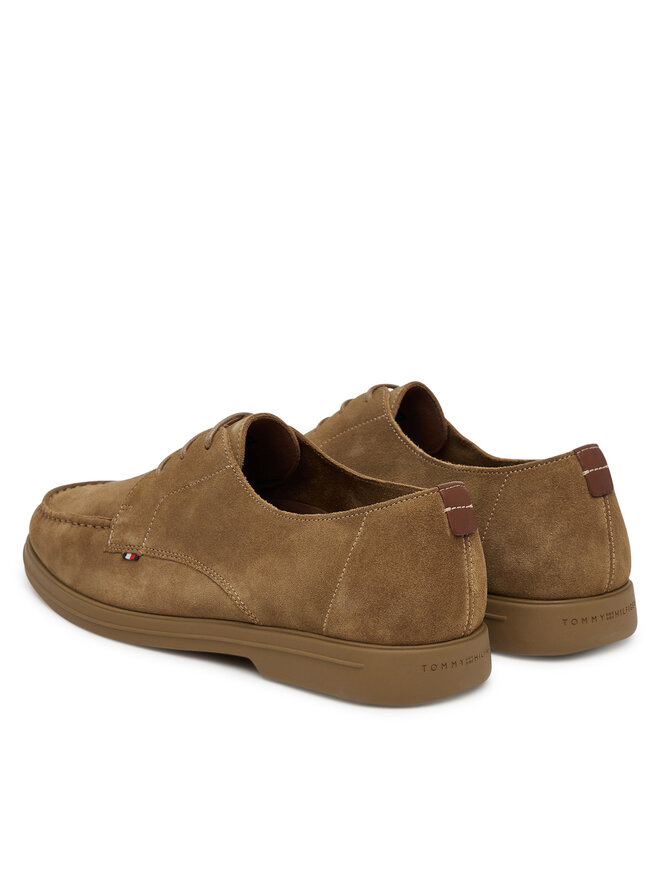 Tommy Hilfiger Mokasini Tommy Hilfiger Moc T Derby FM0FM05495 Rjava