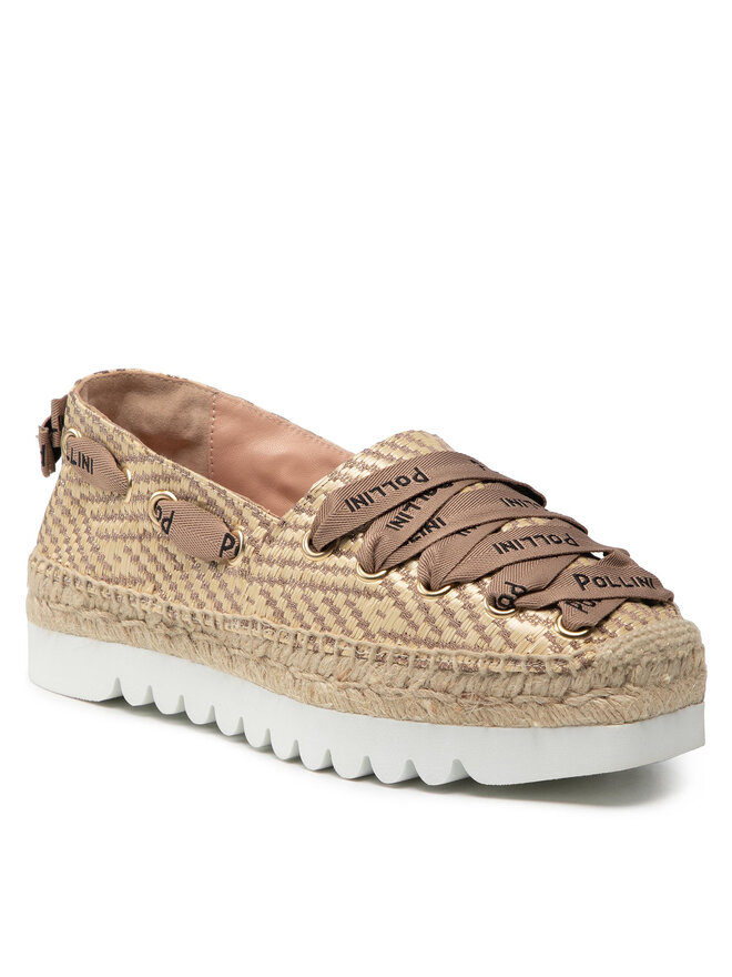 Pollini Еспадрильї Pollini SA10304G0ETM0103 Бежевий