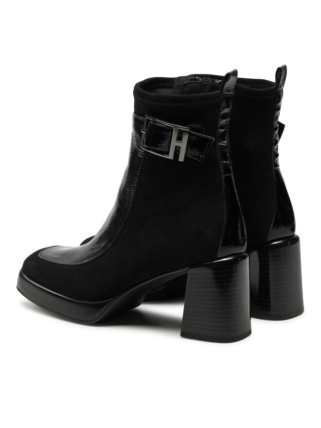 Hispanitas Stiefeletten Hispanitas Velour Str-I24 HI243664 Schwarz