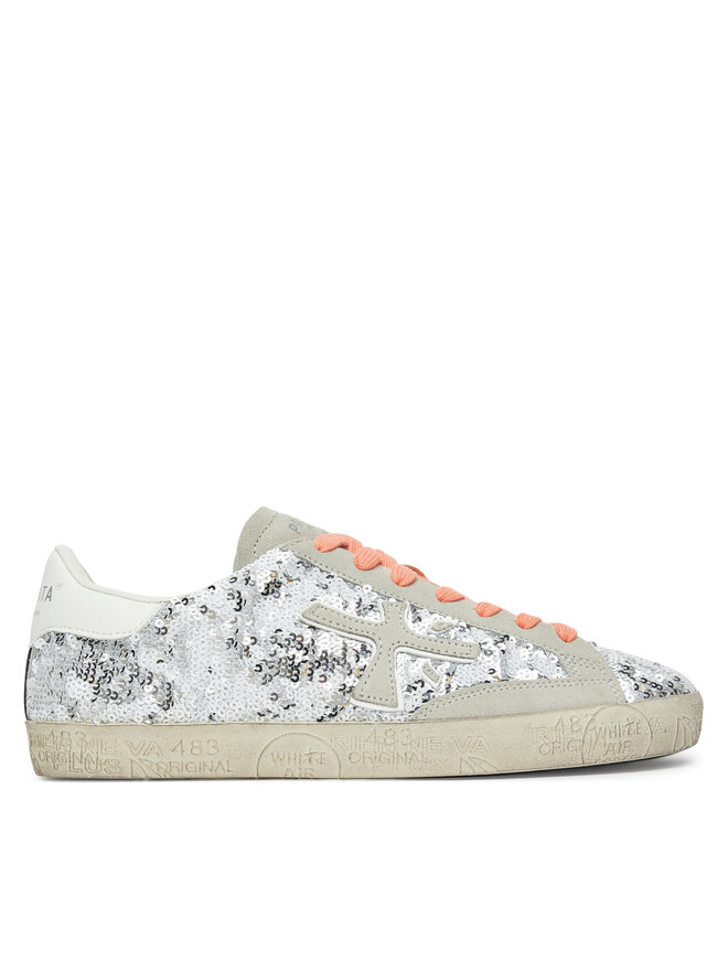 Premiata Sneakersy Premiata STEVEND VAR 7270 Stříbrná
