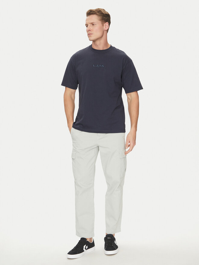 Vans Vans Marškinėliai Essential VN000HPZ Tamsiai mėlyna Loose Fit