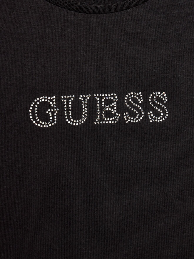 Guess Guess Marškinėliai J4RI49 J1314 Juoda Regular Fit