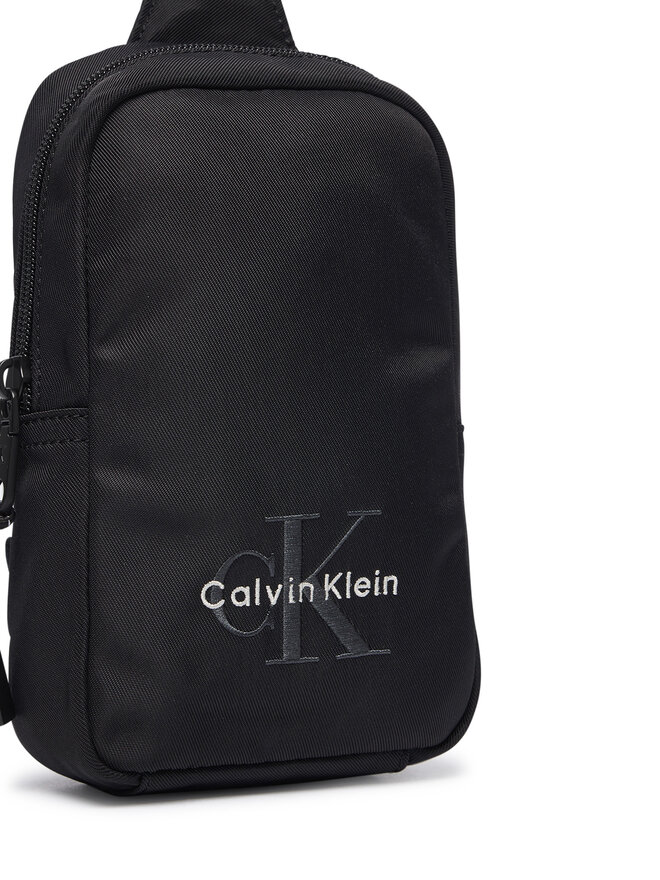 Calvin Klein Umhängetasche Calvin Klein Bold Phon Crossbody LV04D1263G Schwarz