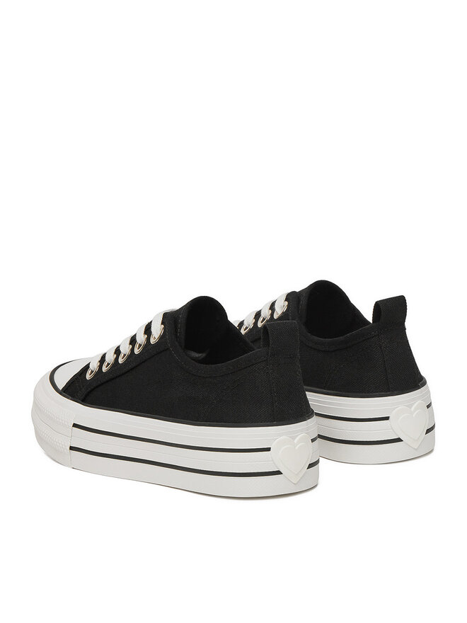 DeeZee Sneakers aus Stoff DeeZee AM25234-D Schwarz