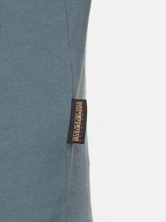 Napapijri Napapijri Camiseta S-Bollo NP0A4I3C Azul Regular Fit
