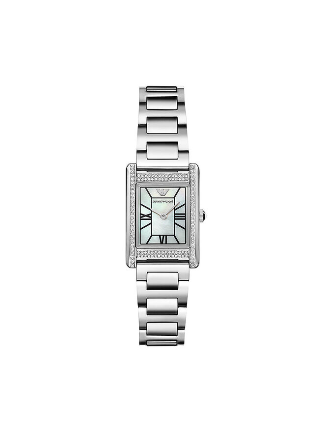 Emporio Armani Zegarek Emporio Armani Genni AR11625 Srebrny