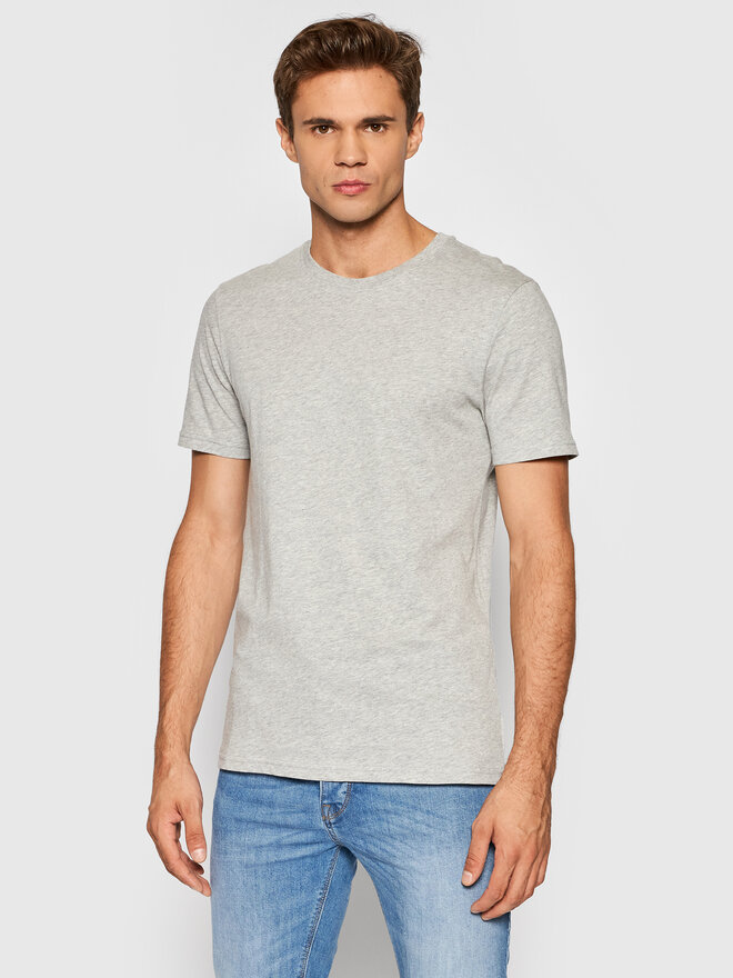 United Colors Of Benetton United Colors Of Benetton Marškinėliai 3U53J1F15 Pilka Regular Fit