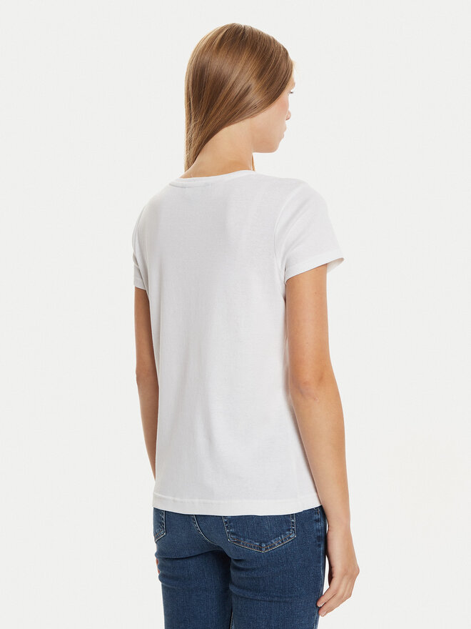 LAUREN RALPH LAUREN LAUREN RALPH LAUREN T-Shirt ILN62373 Weiß Regular Fit