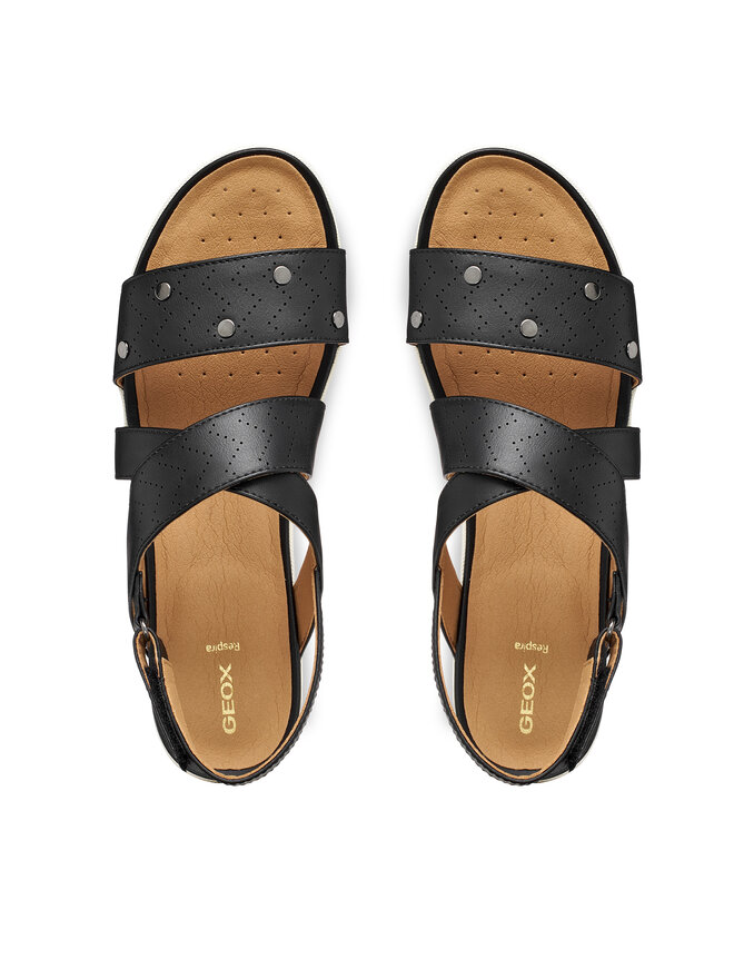 Geox Sandalen Geox D Sandal Vega D65R6B 000BC C9999 Schwarz