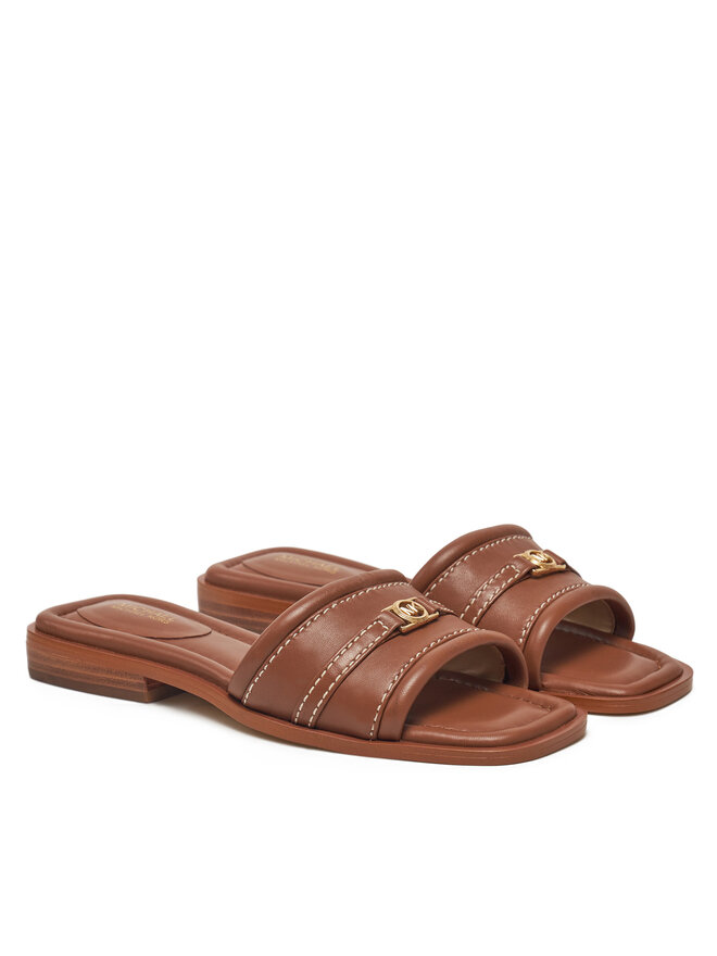 Michael Kors Nazouváky Michael Kors Mandy Slide 40R5MAFS2L Hnědá