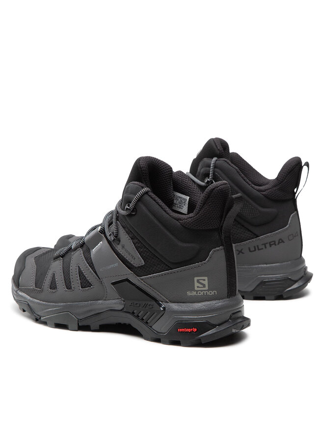 Salomon Pārgājienu apavi Salomon X Ultra 4 Mid Gtx GORE-TEX 413834 26 M0 Melns