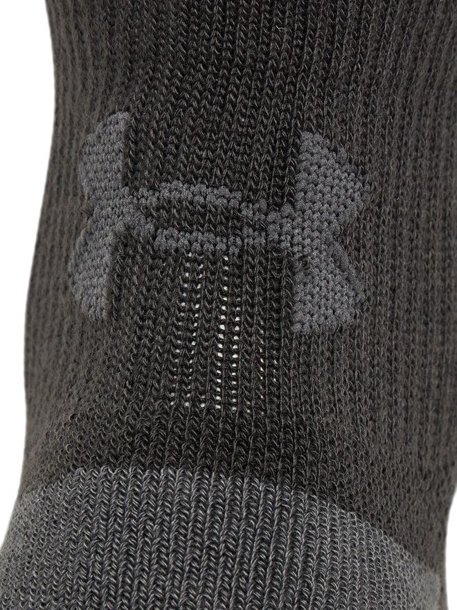 Under Armour Σετ 3 ζευγάρια ψηλές κάλτσες unisex Under Armour Performance Tech 1379510 Μαύρο