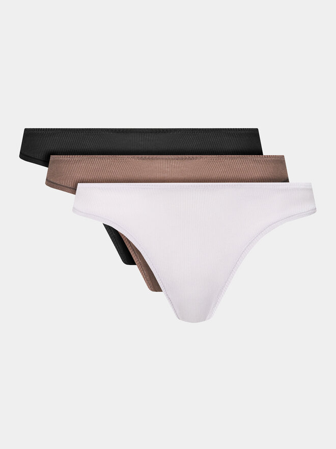 Calvin Klein Underwear Calvin Klein Underwear Набір з 3 пар стрінгів 000QD5220E Кольоровий